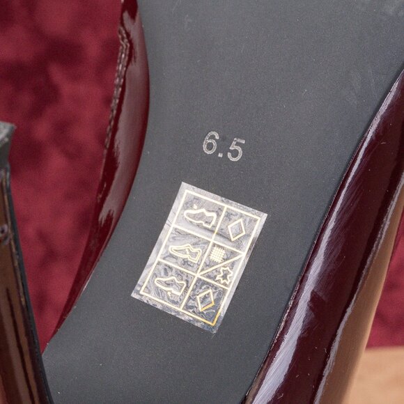 Jeffrey Campbell Women Push Faux Patent Leather Fashion OTK Pointy Boots sz 6.5 - Picture 7 of 8